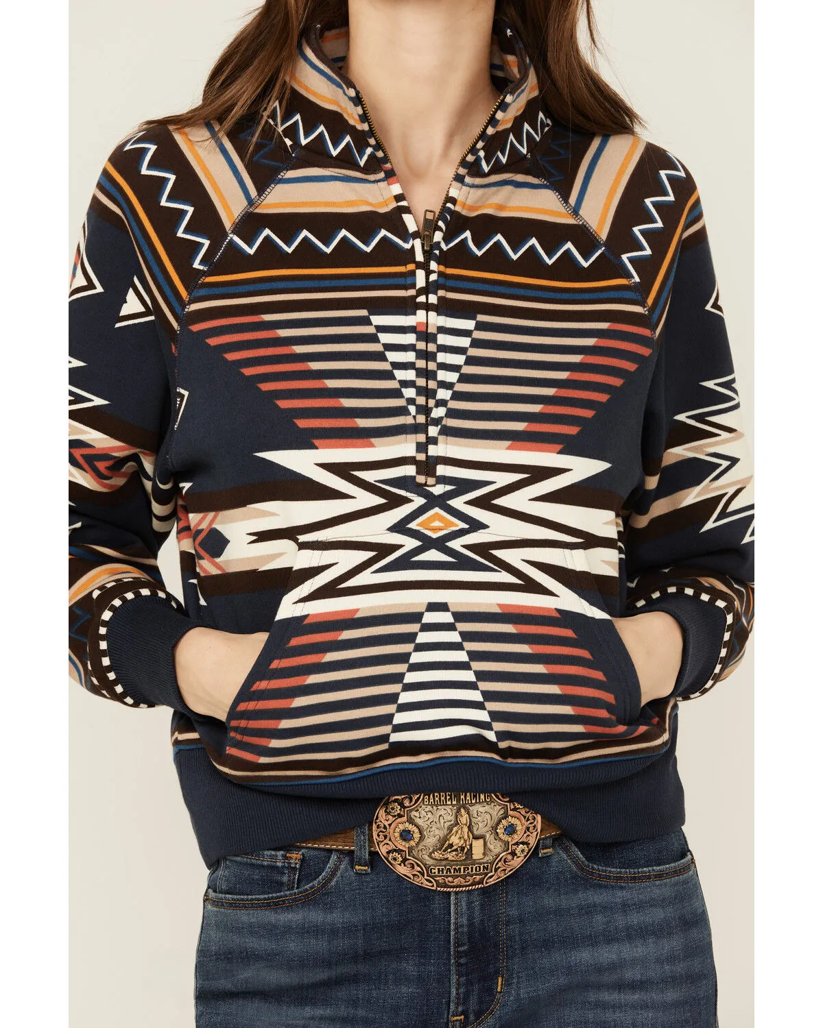 Product Name:  Shyanne Ranch Women's Southwestern Print Pullover