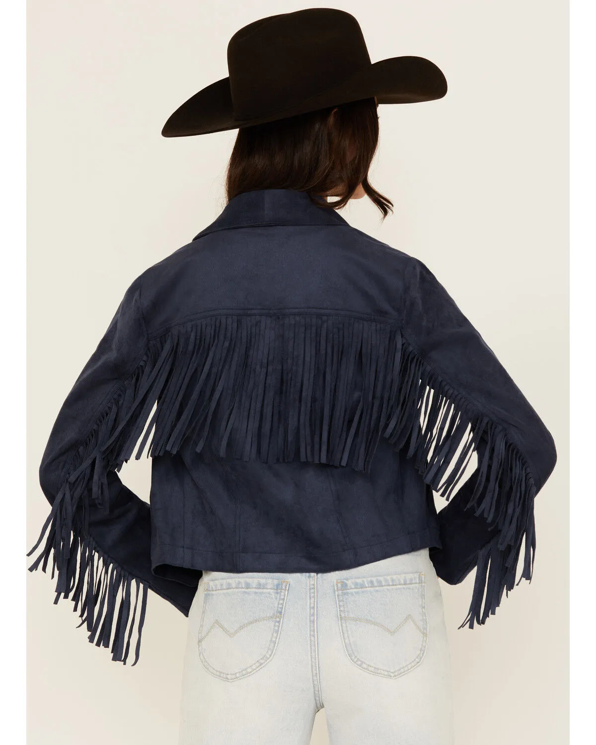 Product Name:  Shyanne Women's Faux Suede Fringe Jacket