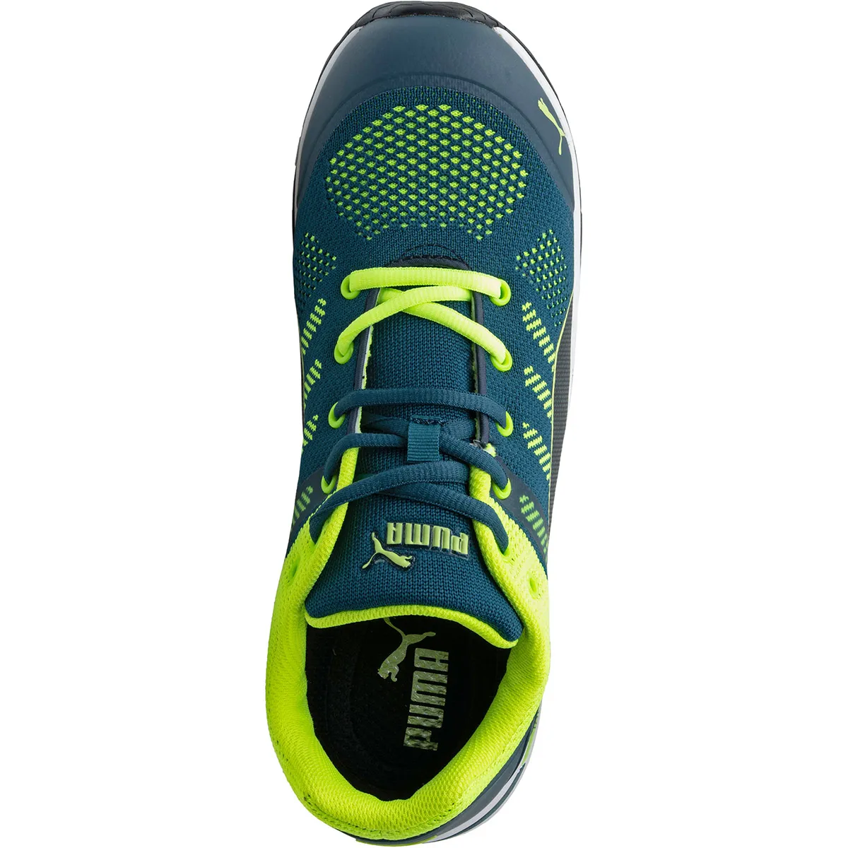 Puma Elevate Knit Green S1P Safety Trainers 12