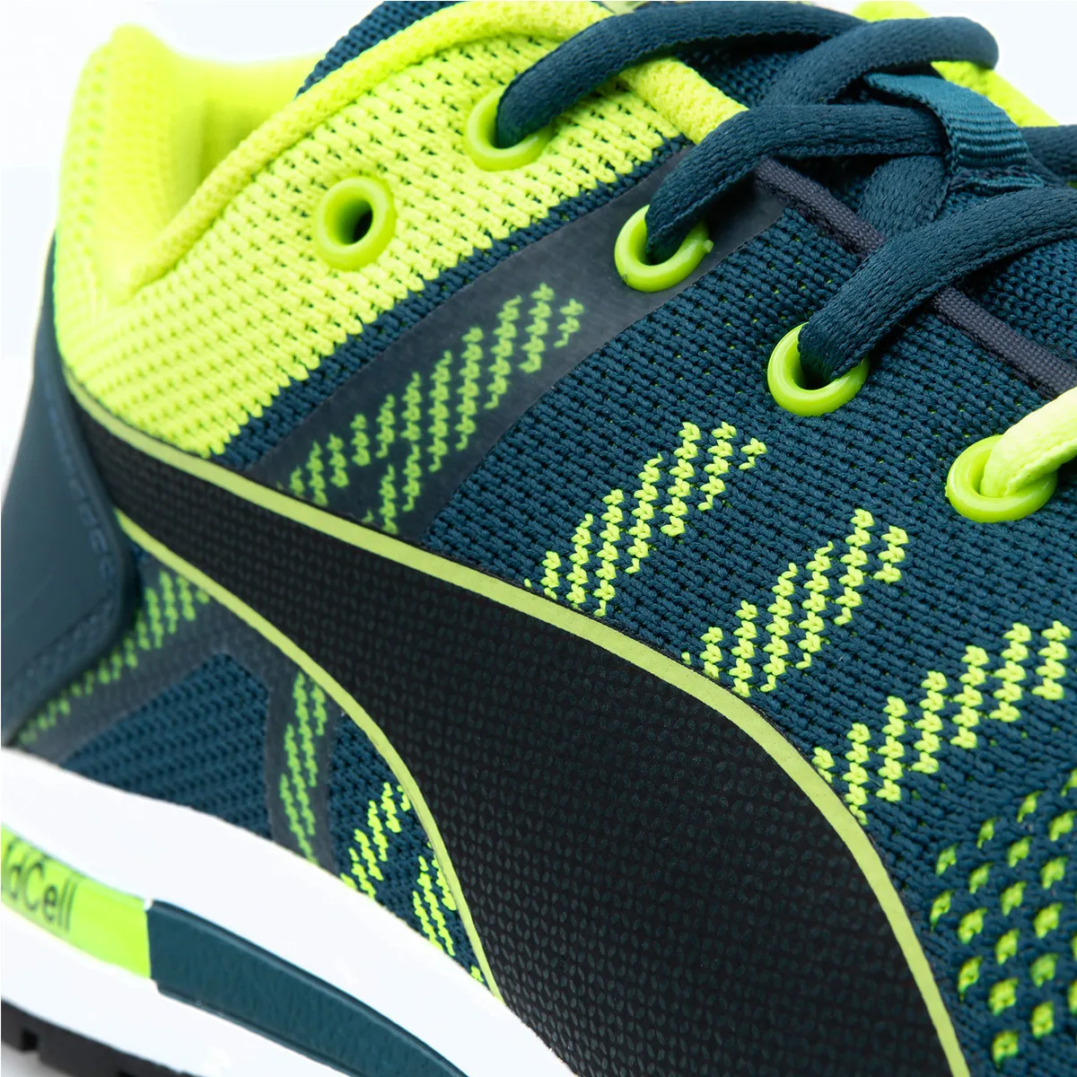 Puma Elevate Knit Green S1P Safety Trainers 12