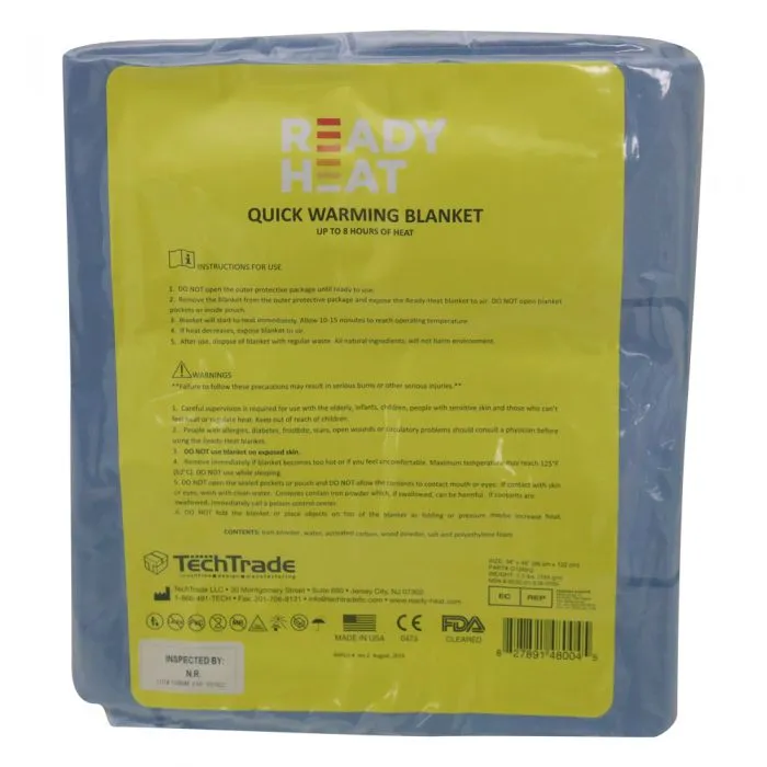 Ready-Heat Blanket System (4 Panel)