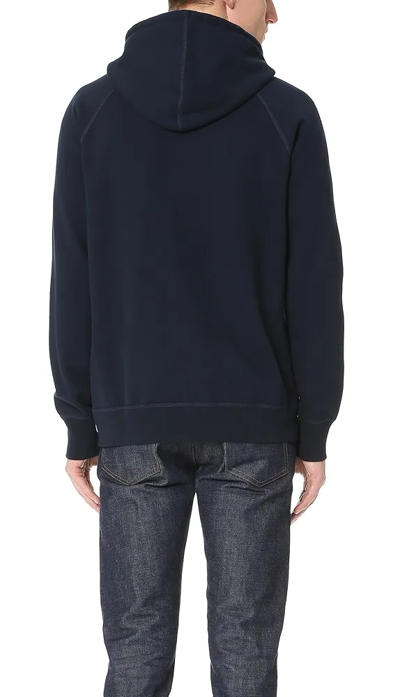 Reigning Champ   Midweight Terry Slim Zip Hoodie 