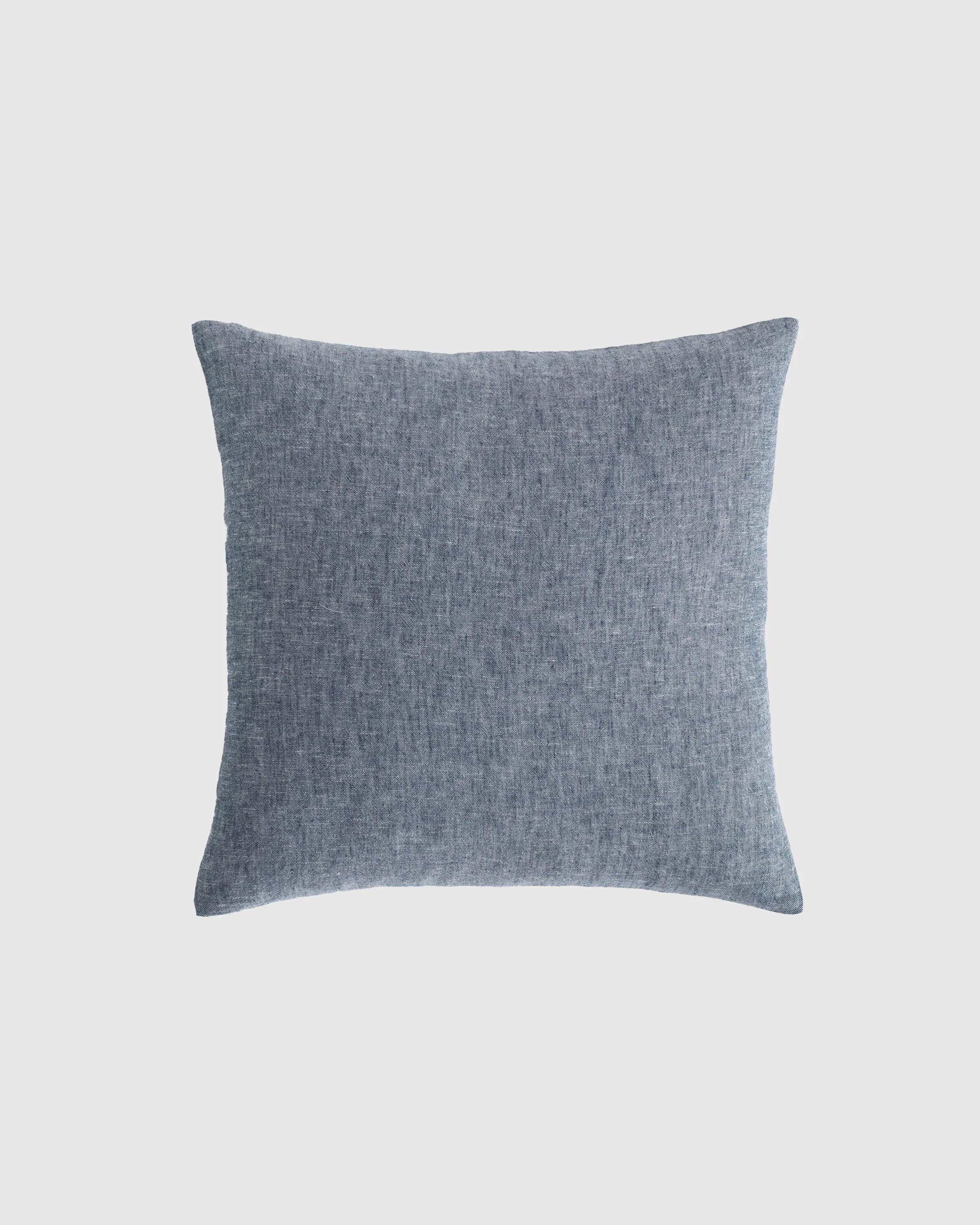 Relaxed Chambray Pillow Cover