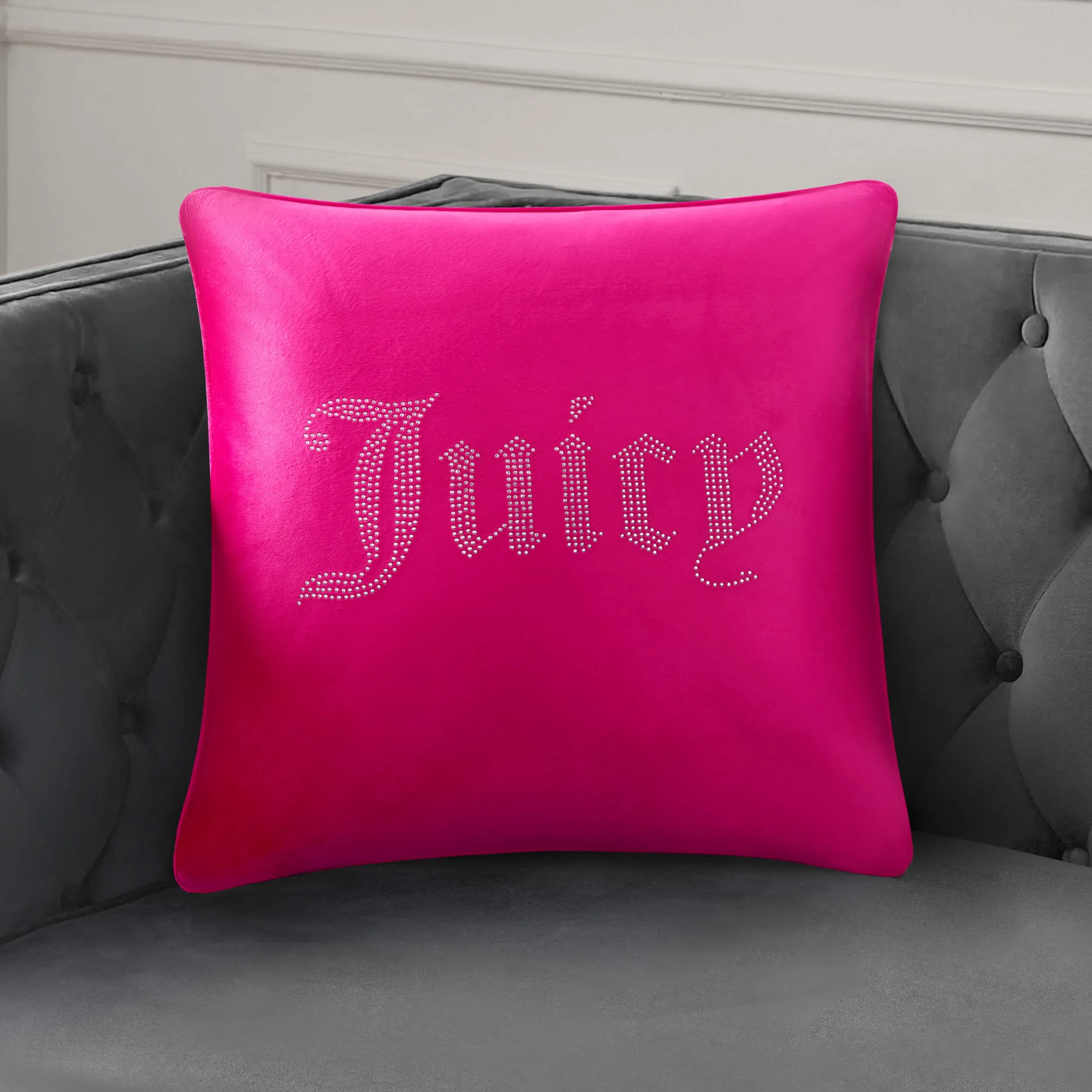 Rhinestone Decorative Pillow