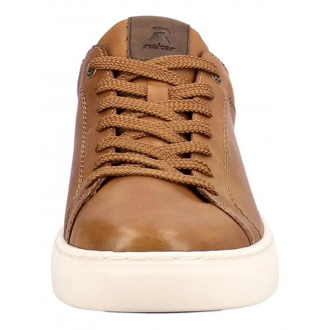 Rieker  Mens U0700-24 Cristallino Brown Lace-Up Trainers