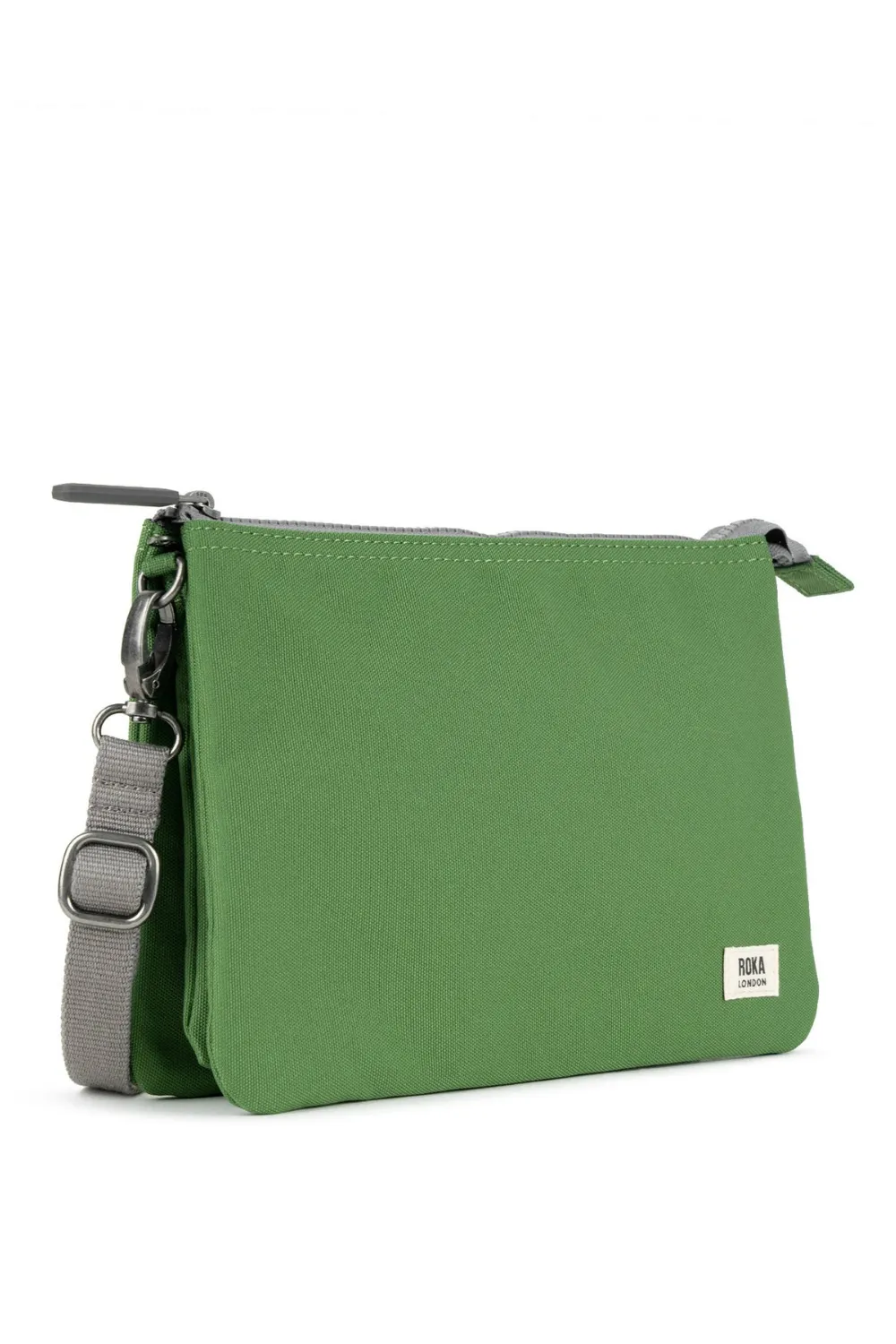 ROKA CARNABY GREEN (FOLIAGE) CROSSBODY HANDBAG