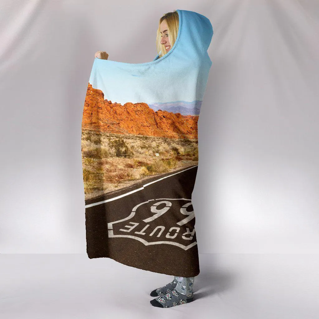 Route 66 Hooded Blanket-Special Price