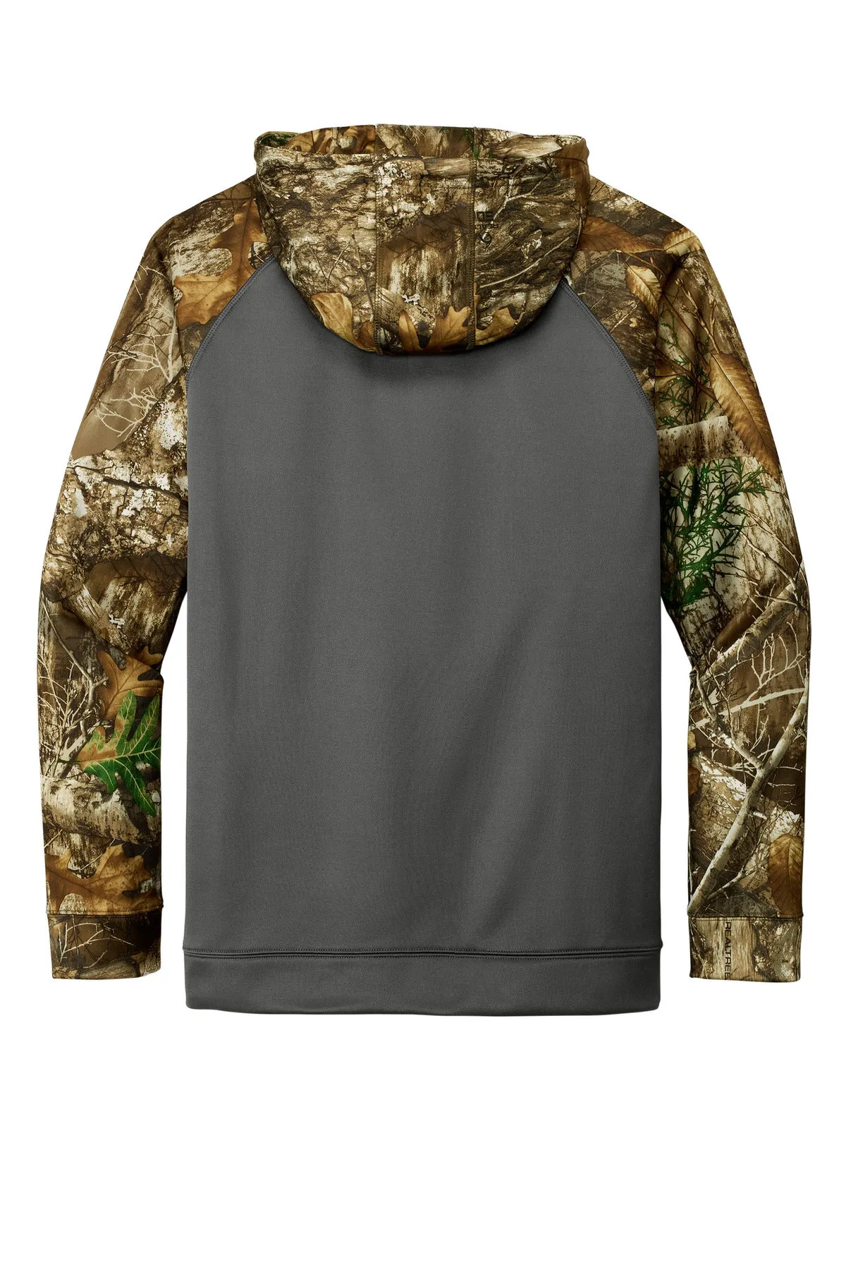 Russell Outdoors Realtree Performance Colorblock Pullover Hoodie. RU451