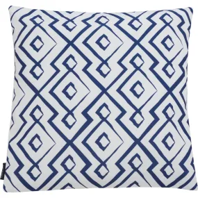 Safavieh Lansana Outdoor Pillow, Navy/White