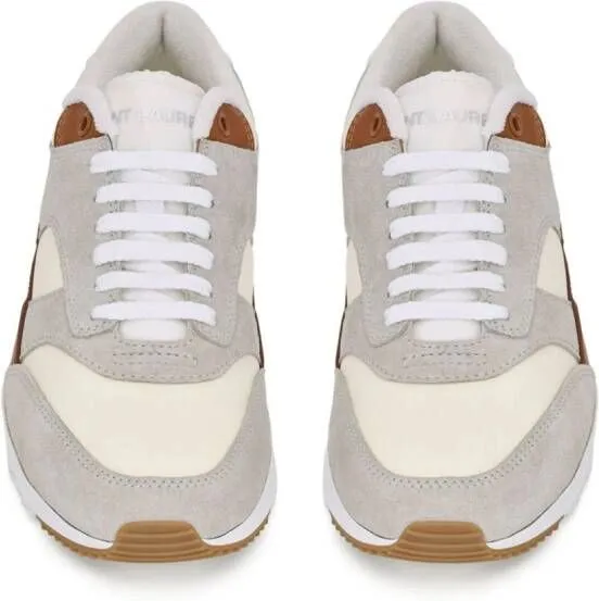 Saint Laurent Bump colour-blocked sneakers White