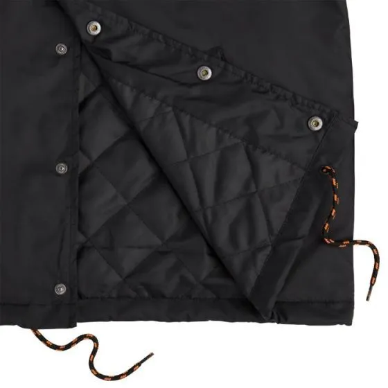 Santa Cruz Thrasher Flame Dot Mens Coach Jacket - Black