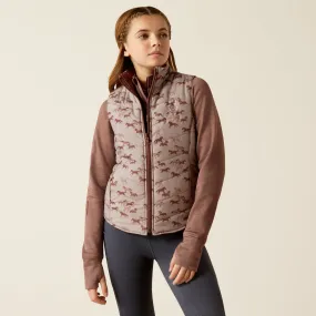 Scattering Horses Bella Cool Climate Insulated Reversible Vest for Girls