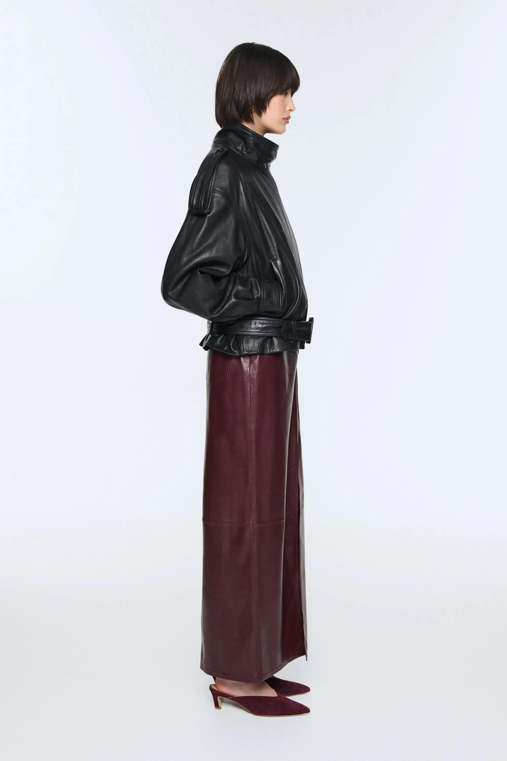 Serpa Grained Leather Jacket