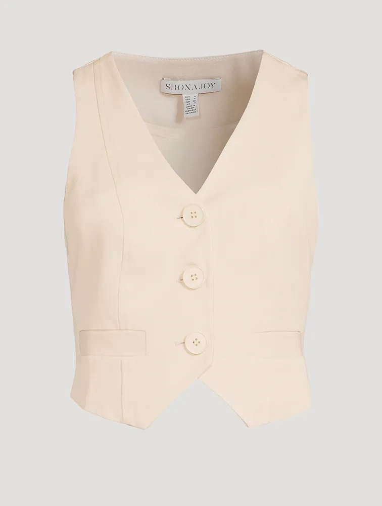 SHONA JOY Sara Tailored Vest