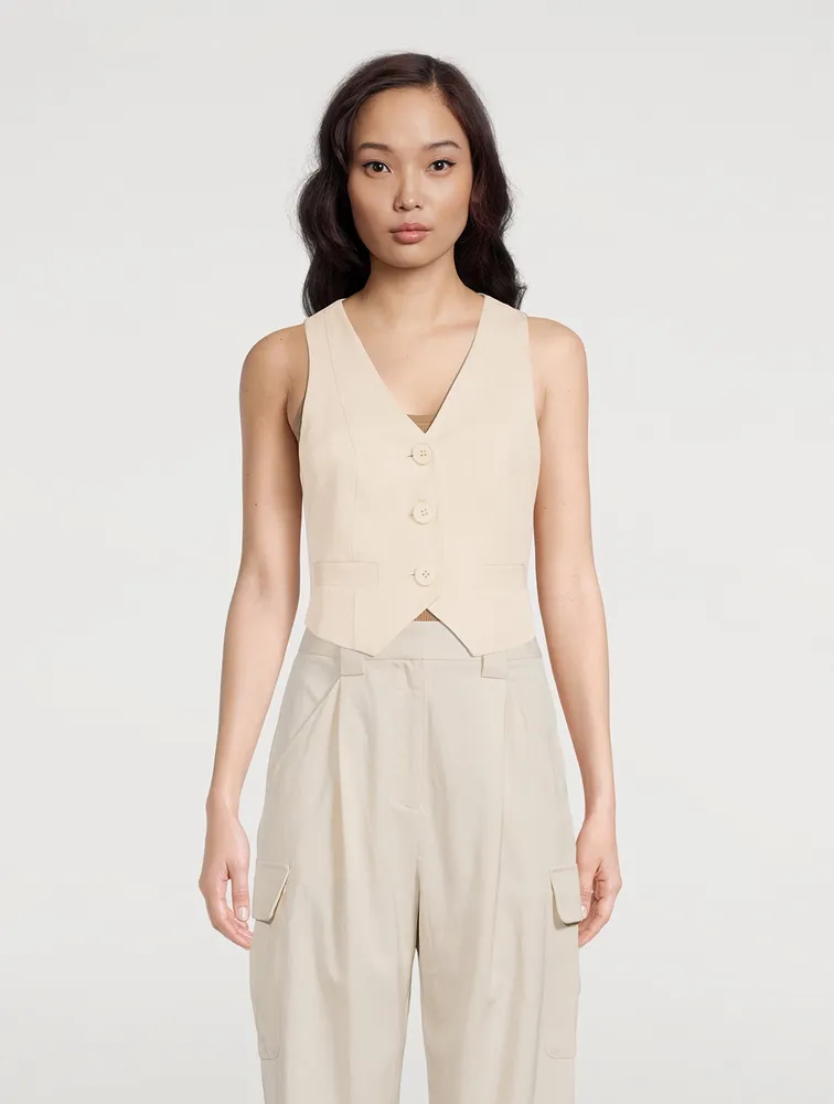 SHONA JOY Sara Tailored Vest