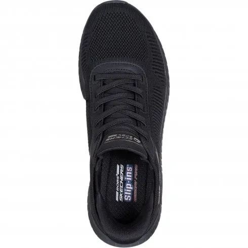 Skechers BOBS Sport Squad Chaos - Current Muse | Black | Women's Slip-ins Trainers