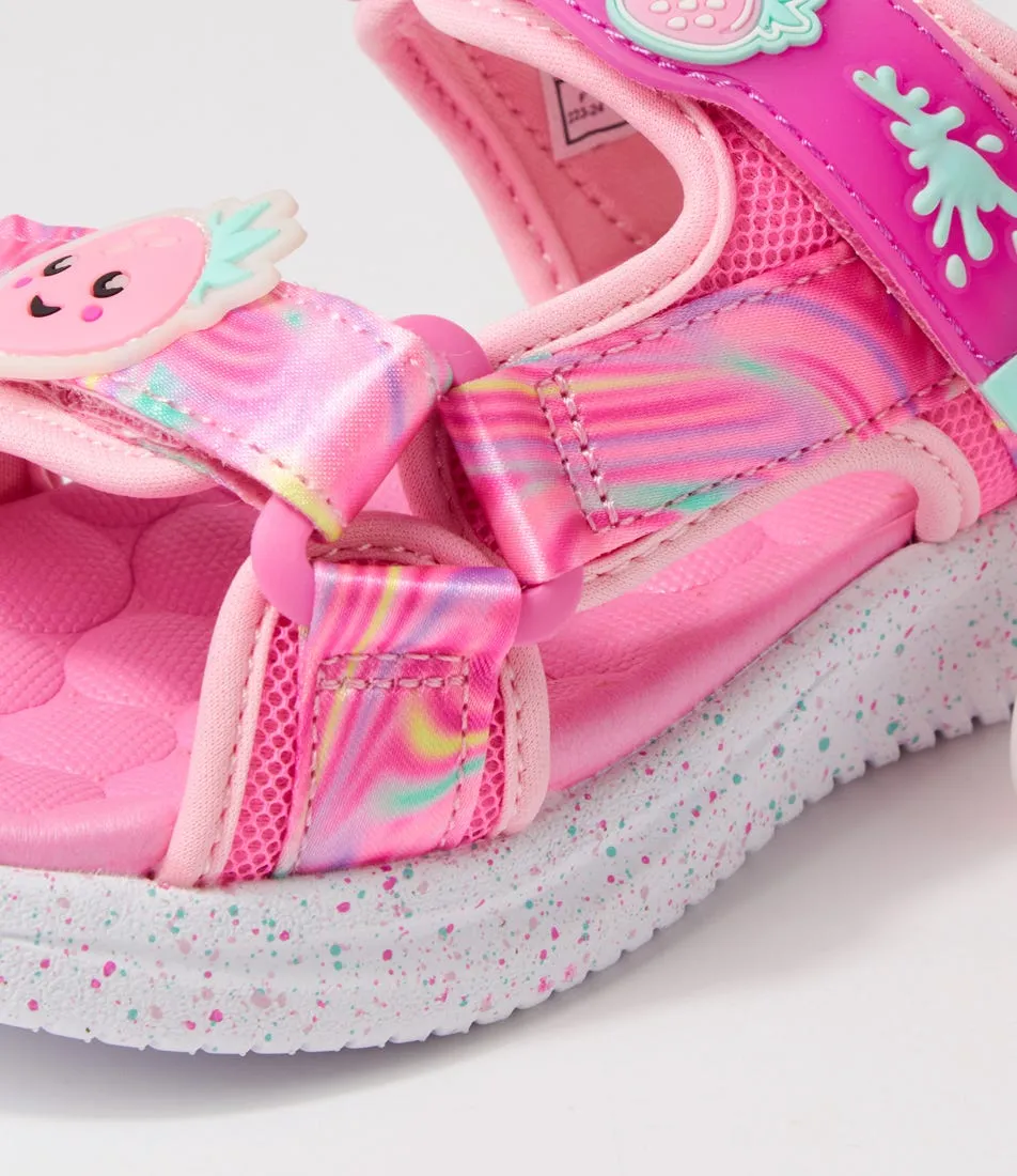 SKECHERS Jumpsters Sandal Jr Pink-multi Sandals