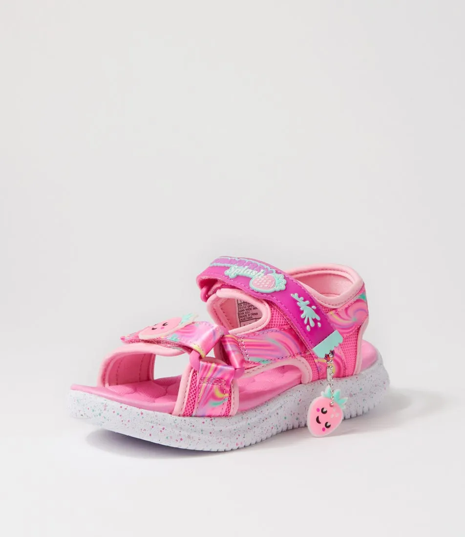 SKECHERS Jumpsters Sandal Jr Pink-multi Sandals