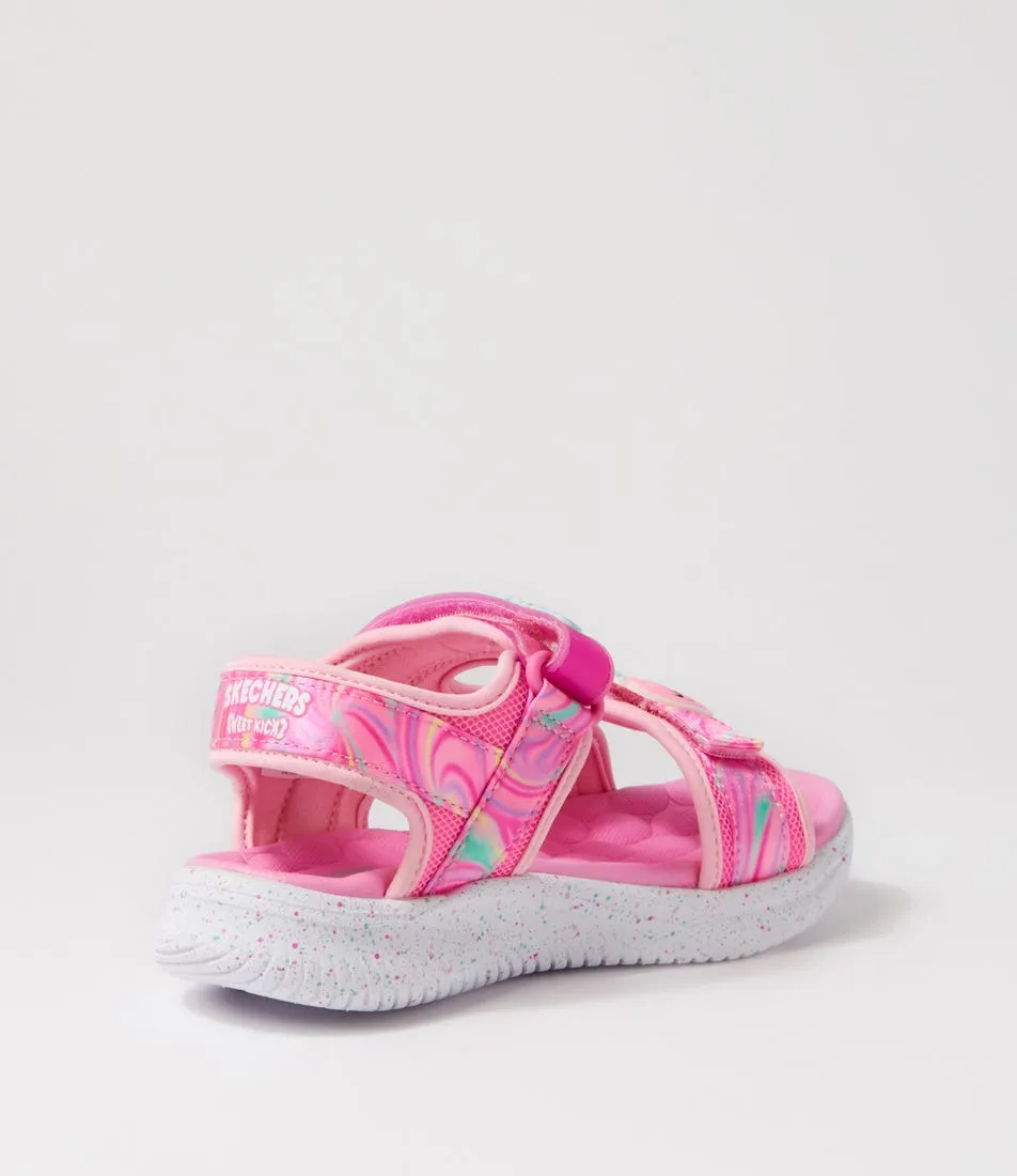 SKECHERS Jumpsters Sandal Jr Pink-multi Sandals