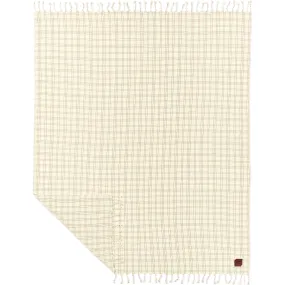 Slowtide Garner Turkish Throw Blanket, Cream