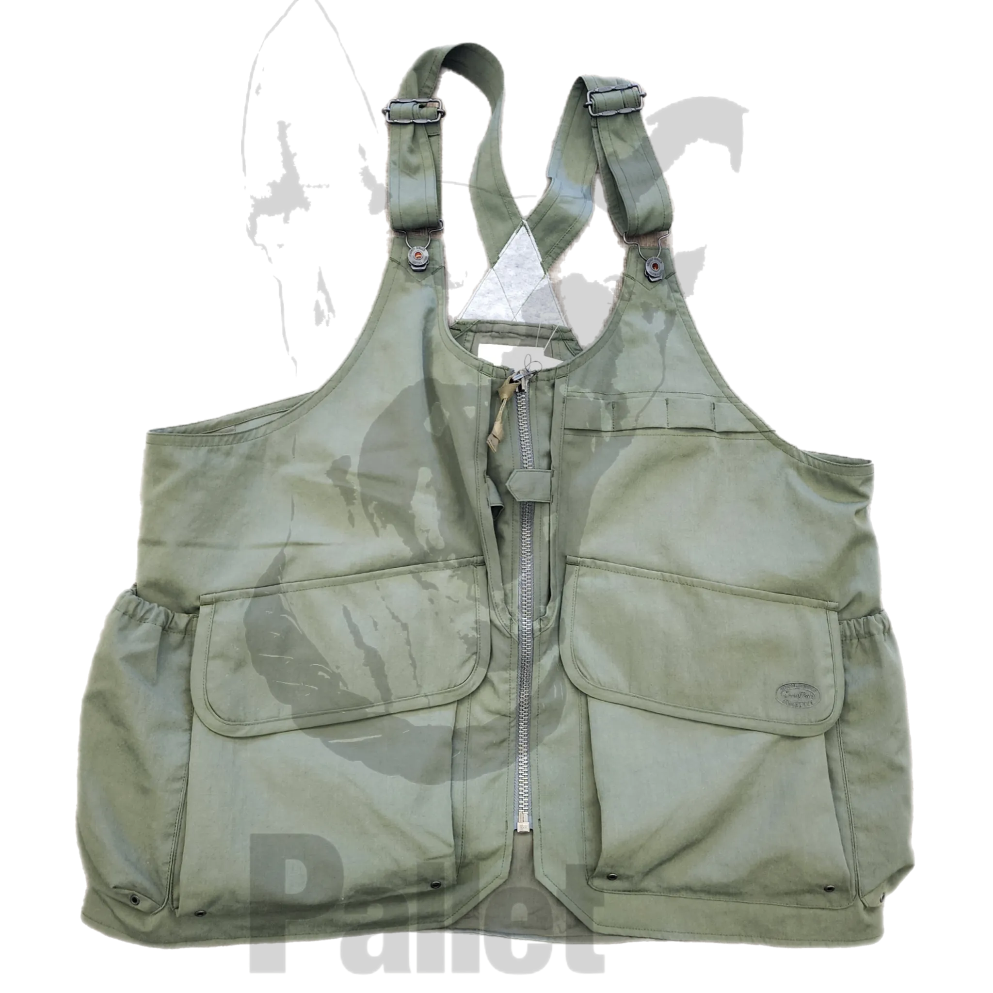 Snow Peak - Green Utility Vest - Size Large