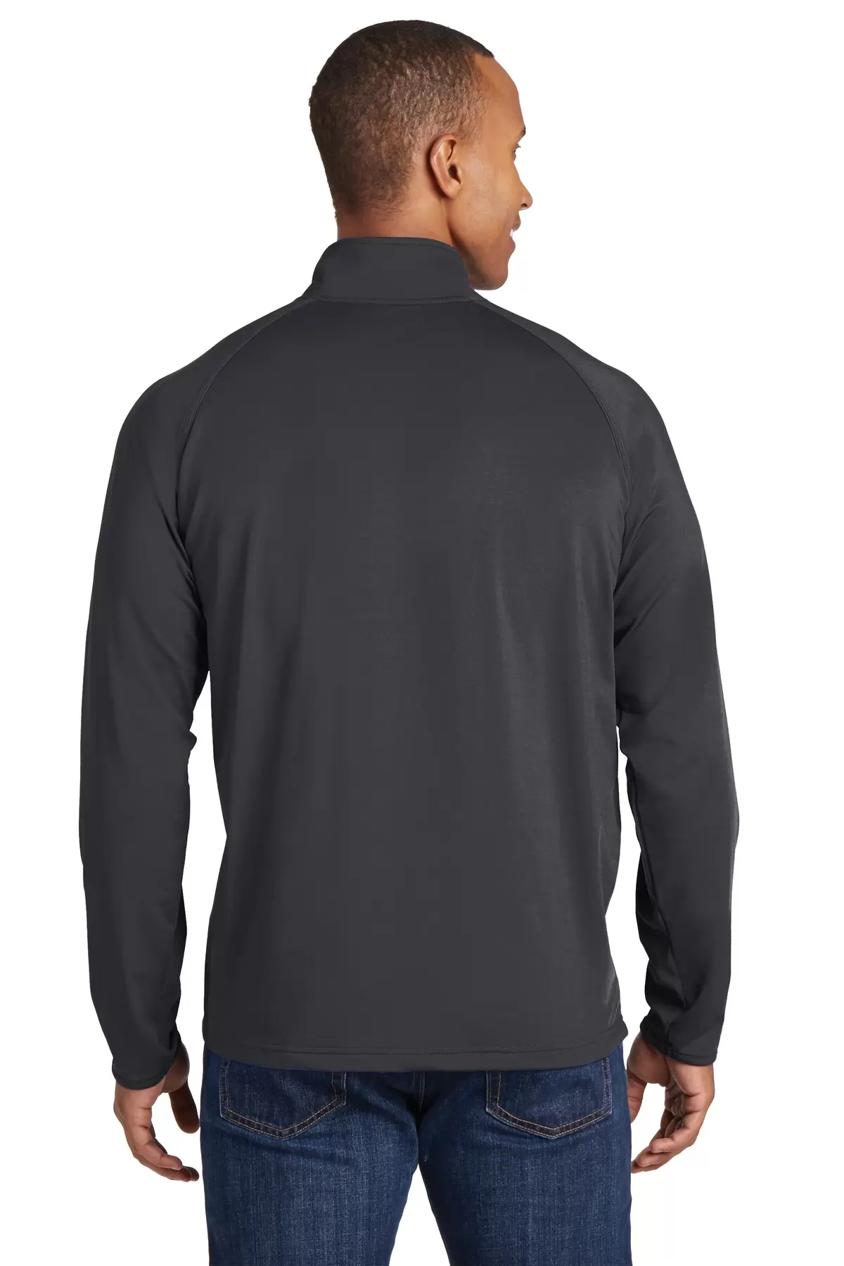 Sport Tek TST850 Sport-Tek Tall Sport-Wick Stretch 1/2-Zip Pullover SKU: TST850