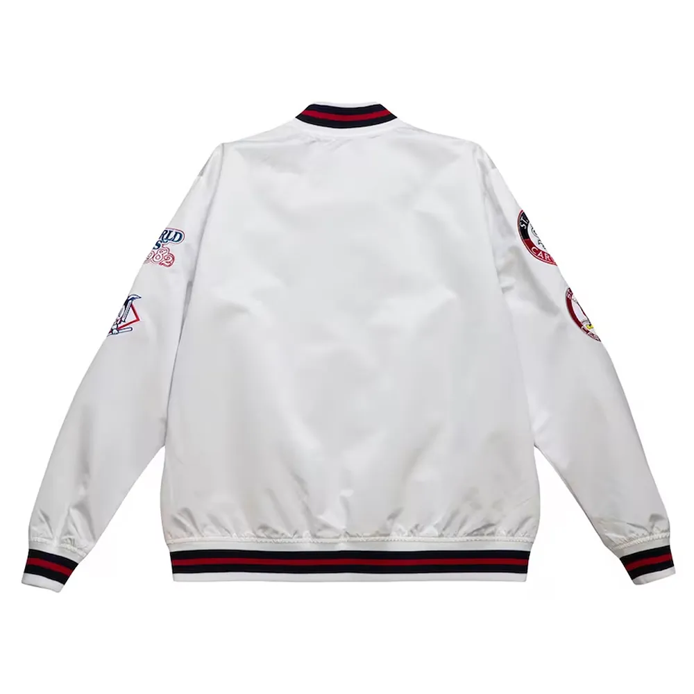 St. Louis Cardinals City Collection White Varsity Satin Jacket