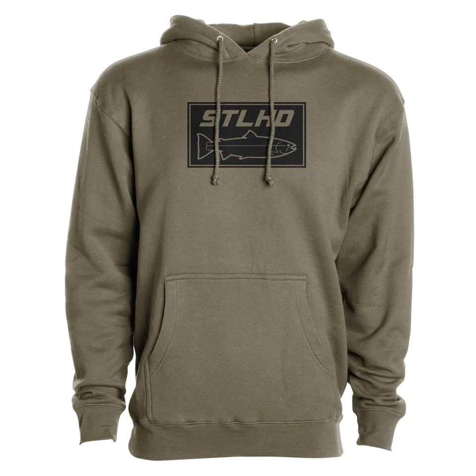 STLHD Men's Tidewater Premium Hoodie in Army Green