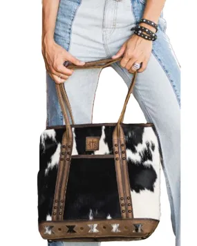 STS Ranchwear by Carroll Women's Roswell Cowhide Tote