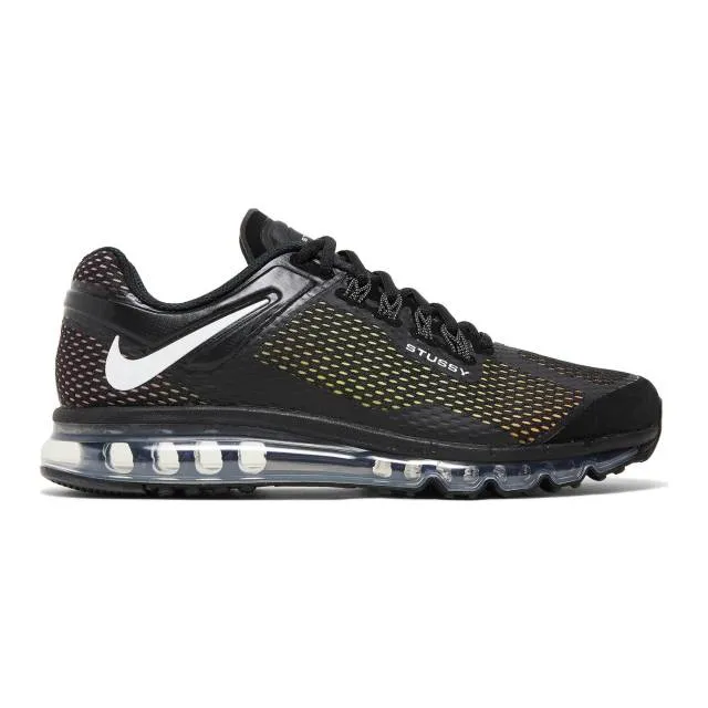 Stussy x nike air max 2013 (black/ white/ black) men us 8-13 do2461-001