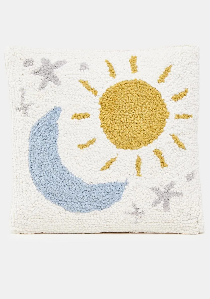 Sun And Moon Pillow-