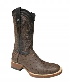 Tanner Mark Men's Ostrich Print Boot