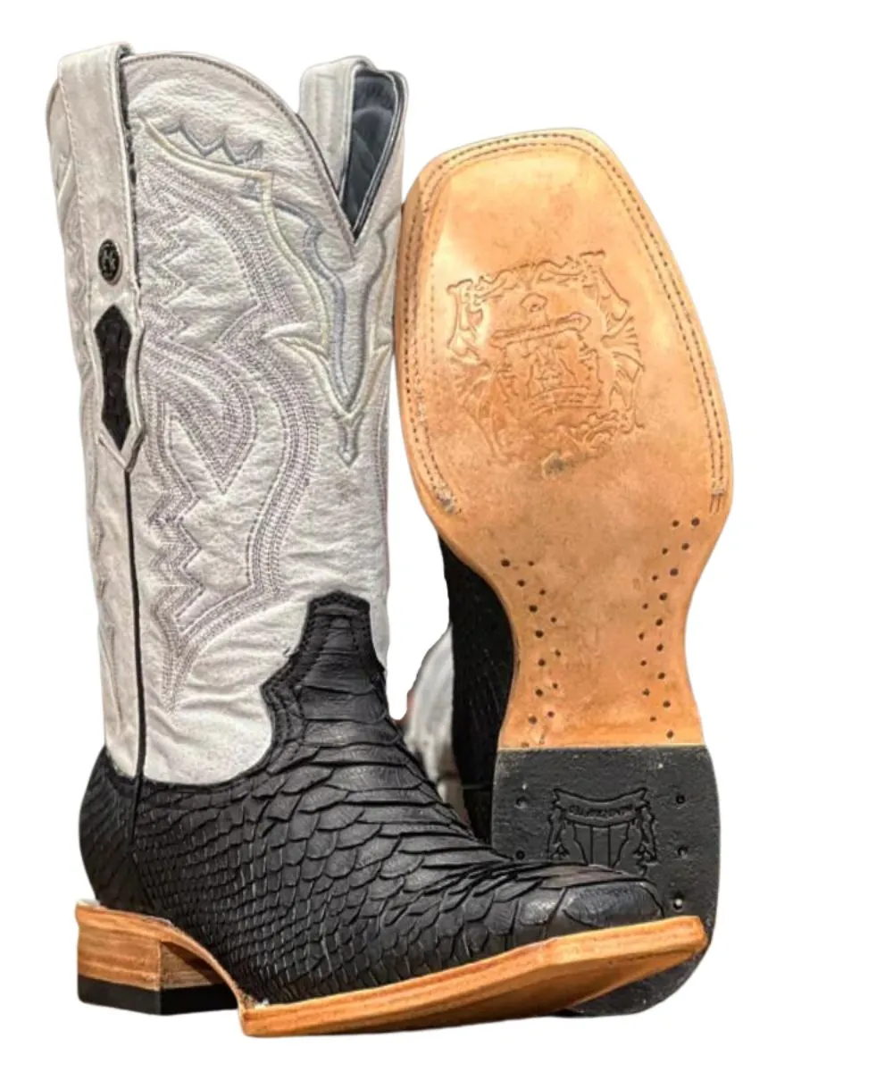 Tanner Mark Men's Python Boot