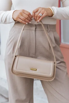 Taupe Rhett Shoulder Bag