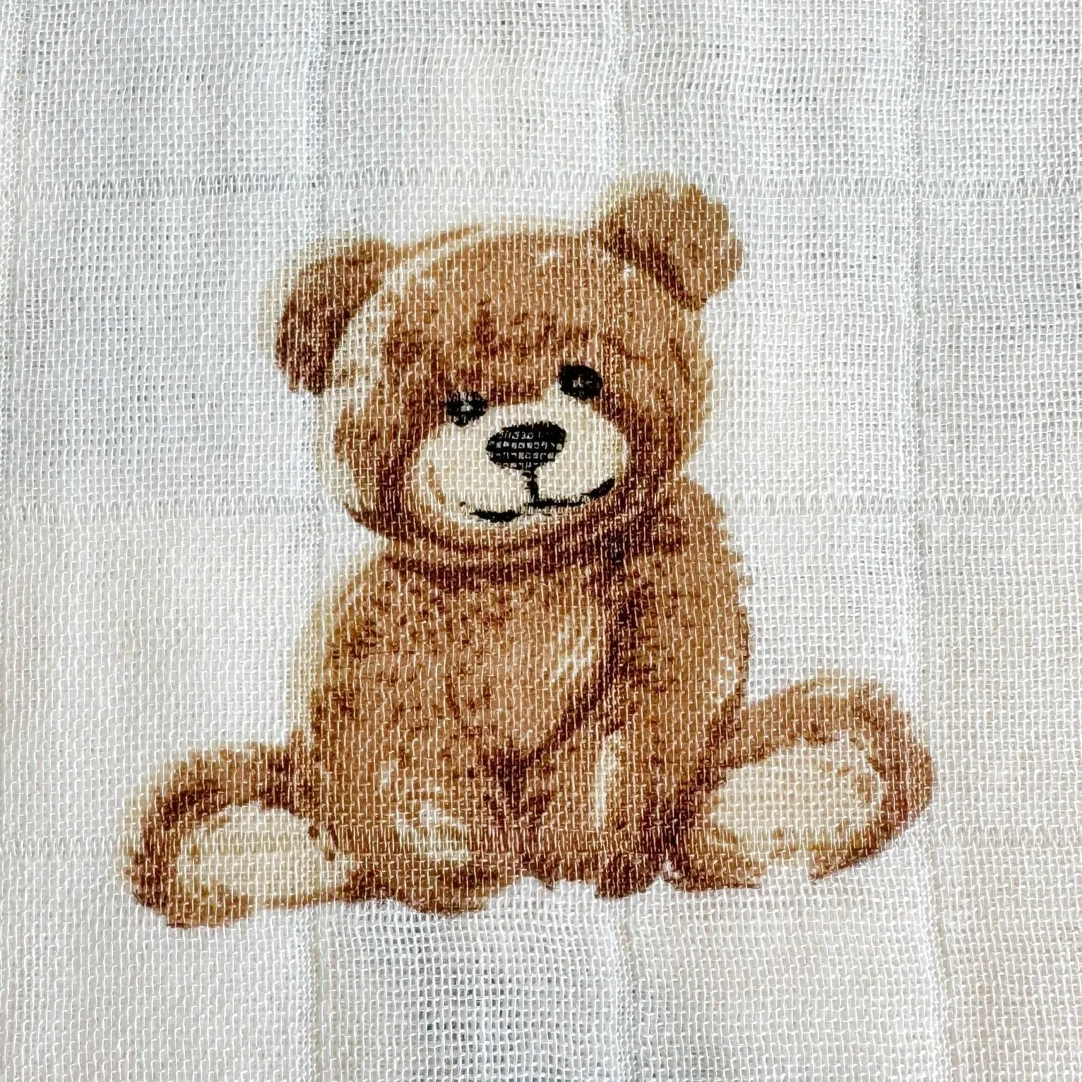 The Muslin Swaddle Blanket - Teddy Bears