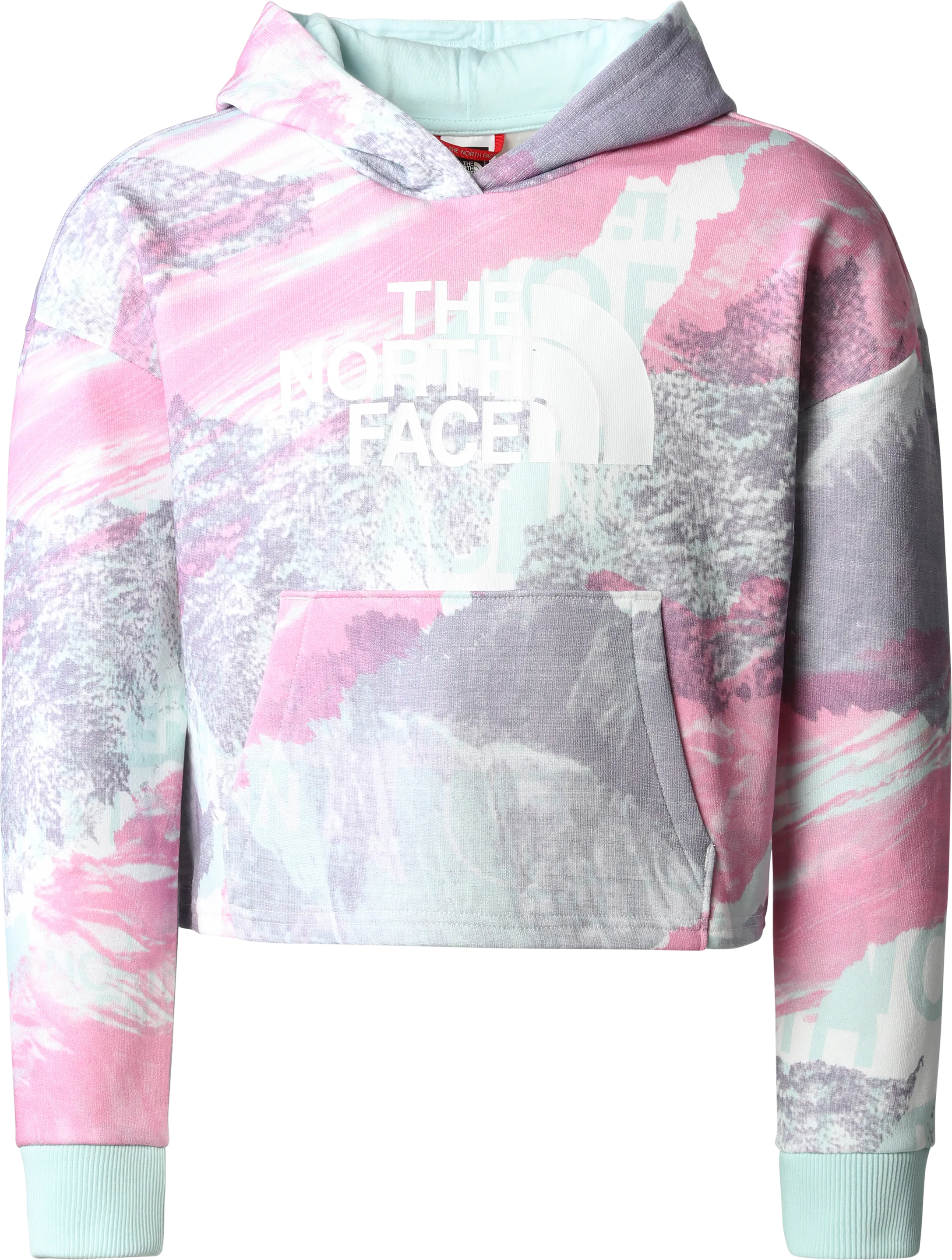 The North Face Girls' Drew Peak Light Hoodie Super Pink Girls Print | Buy The North Face Girls' Drew Peak Light Hoodie