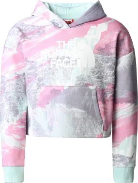 The North Face Girls' Drew Peak Light Hoodie Super Pink Girls Print | Buy The North Face Girls' Drew Peak Light Hoodie