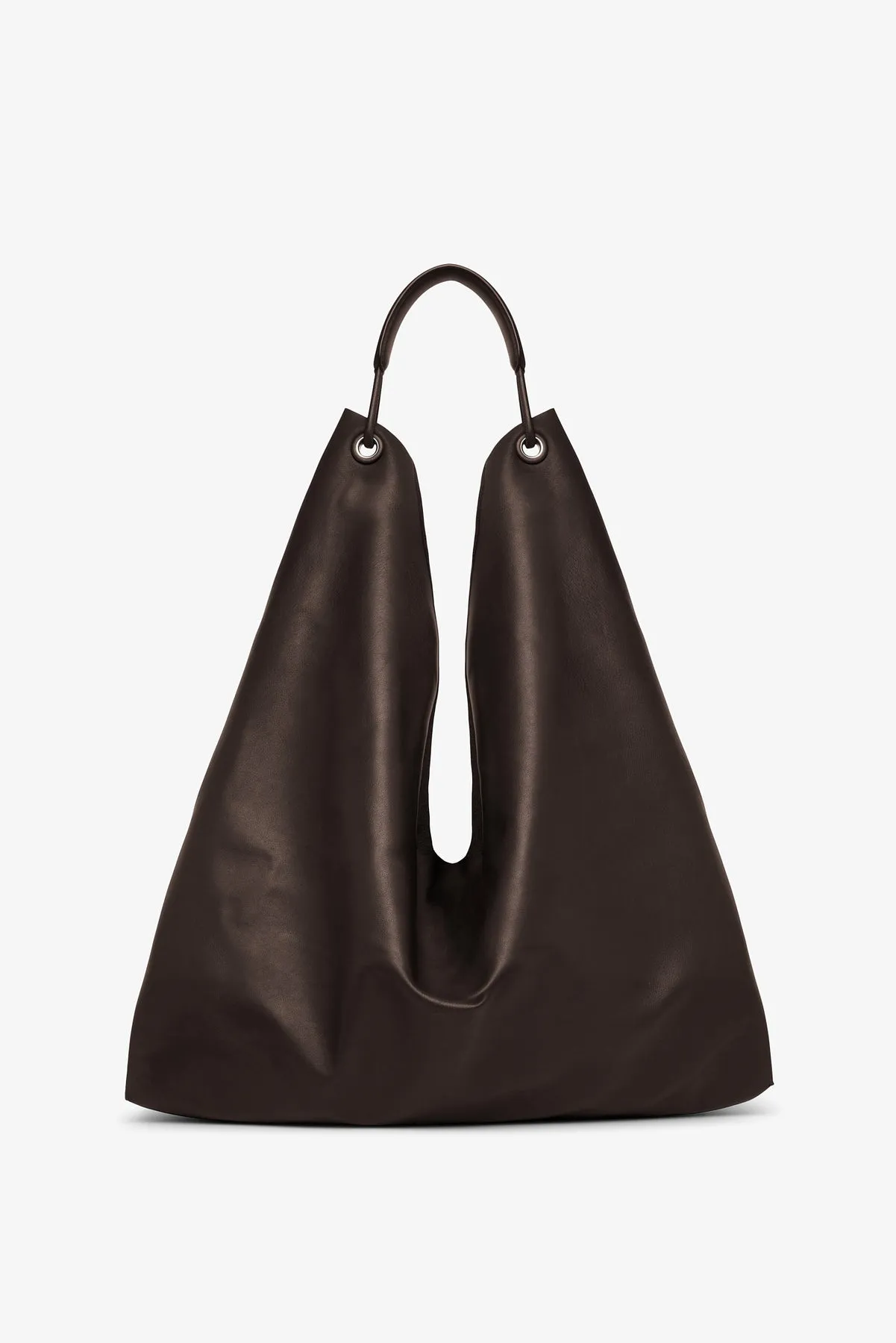 The Row Bindle 3 dark brown shoulder bag