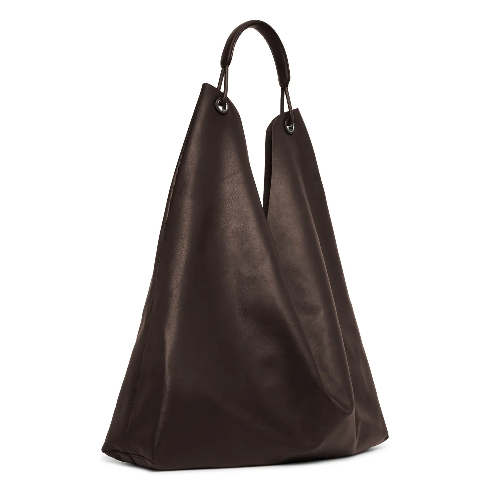 The Row Bindle 3 dark brown shoulder bag