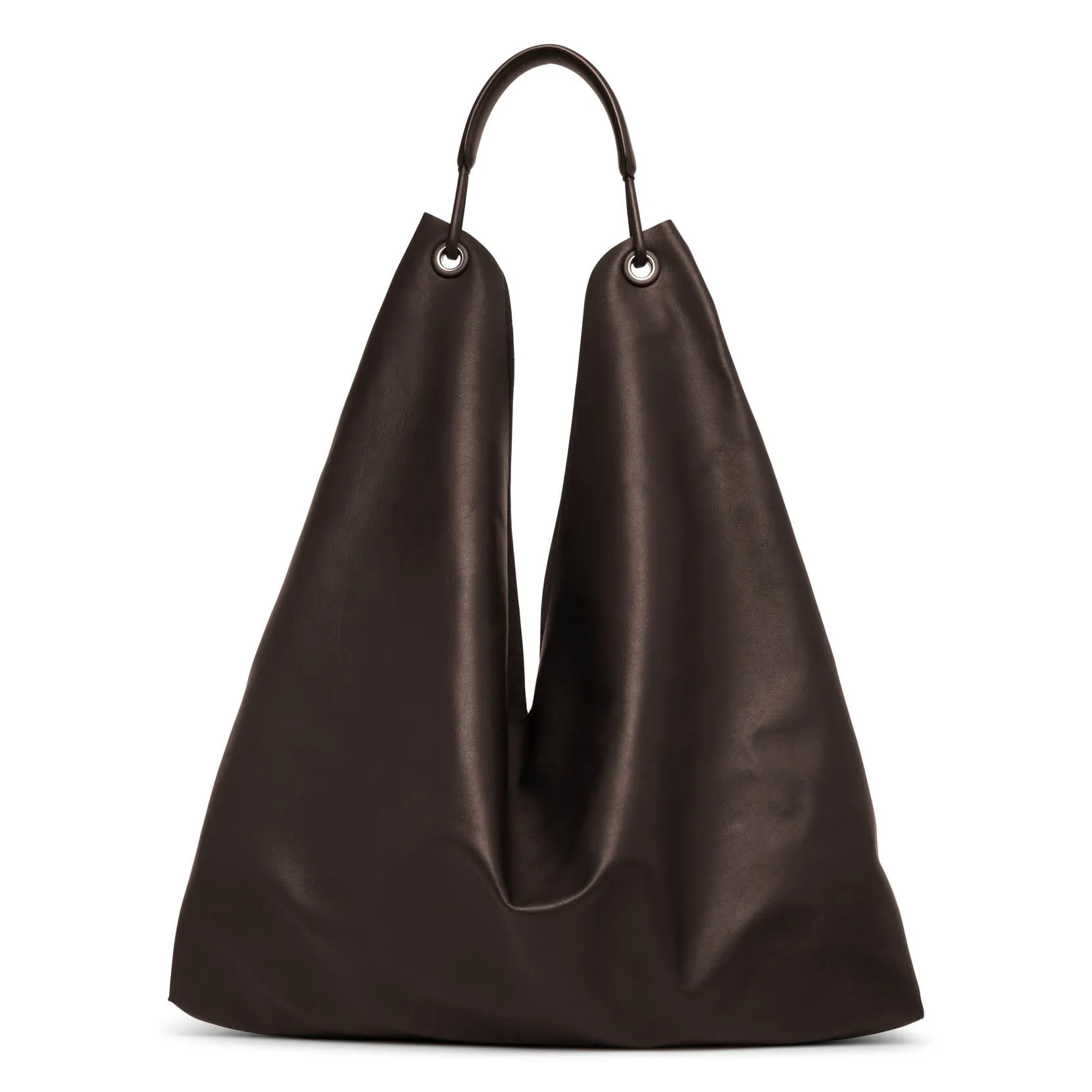 The Row Bindle 3 dark brown shoulder bag