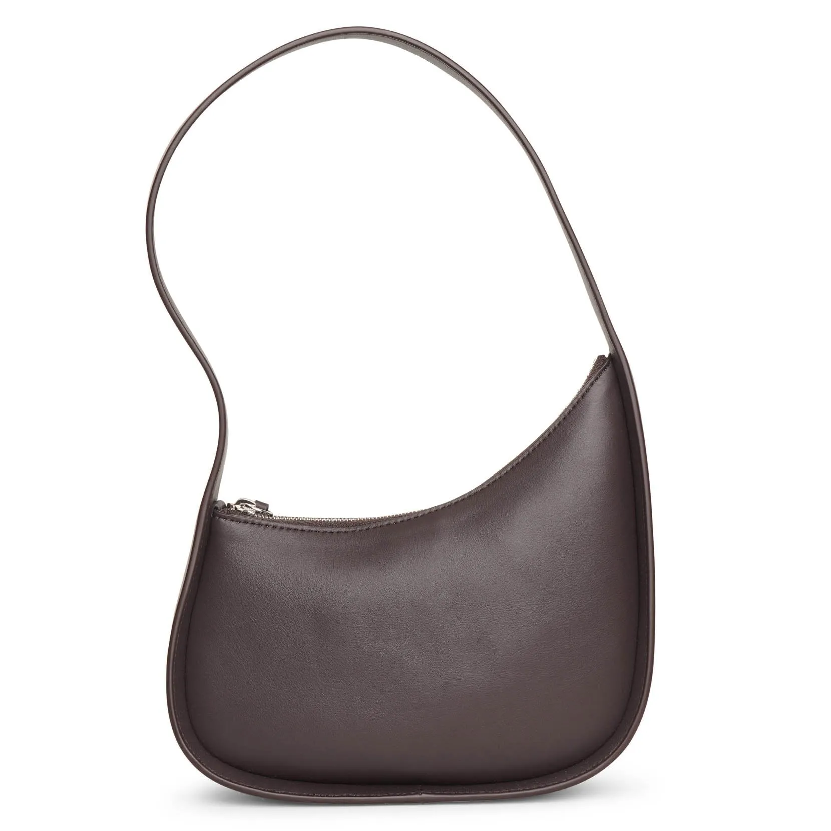 The Row Half Moon small brown shoulder bag