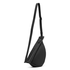 The Row Slouchy banana small dark brown shoulder bag