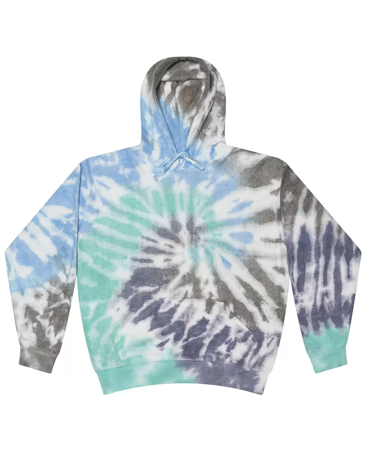 Tie-Dye CD8600 Unisex Cloud Pullover Hooded Sweatshirt SKU: CD8600