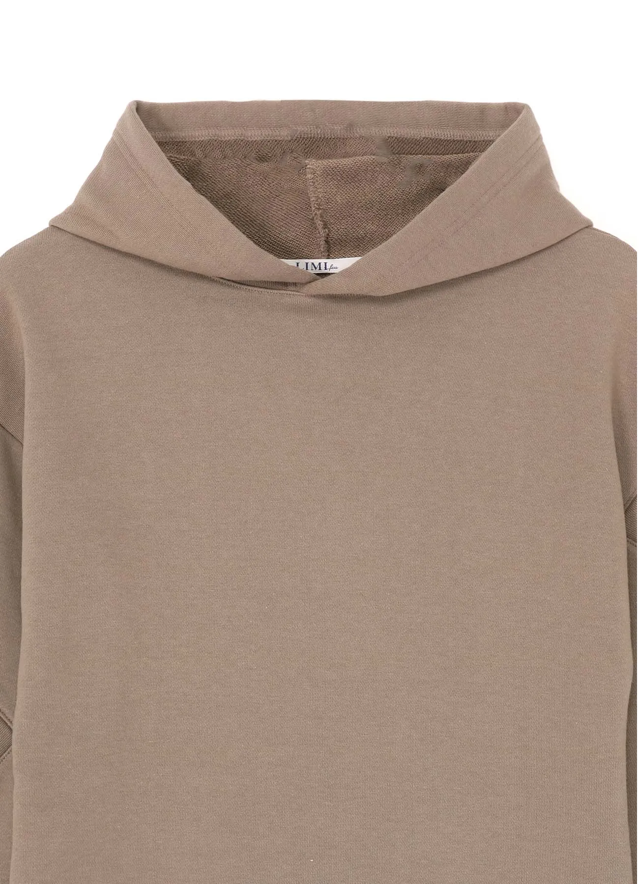 TIGHT FLEECE LINING PULLOVER WITH DESIGN SLEEVE