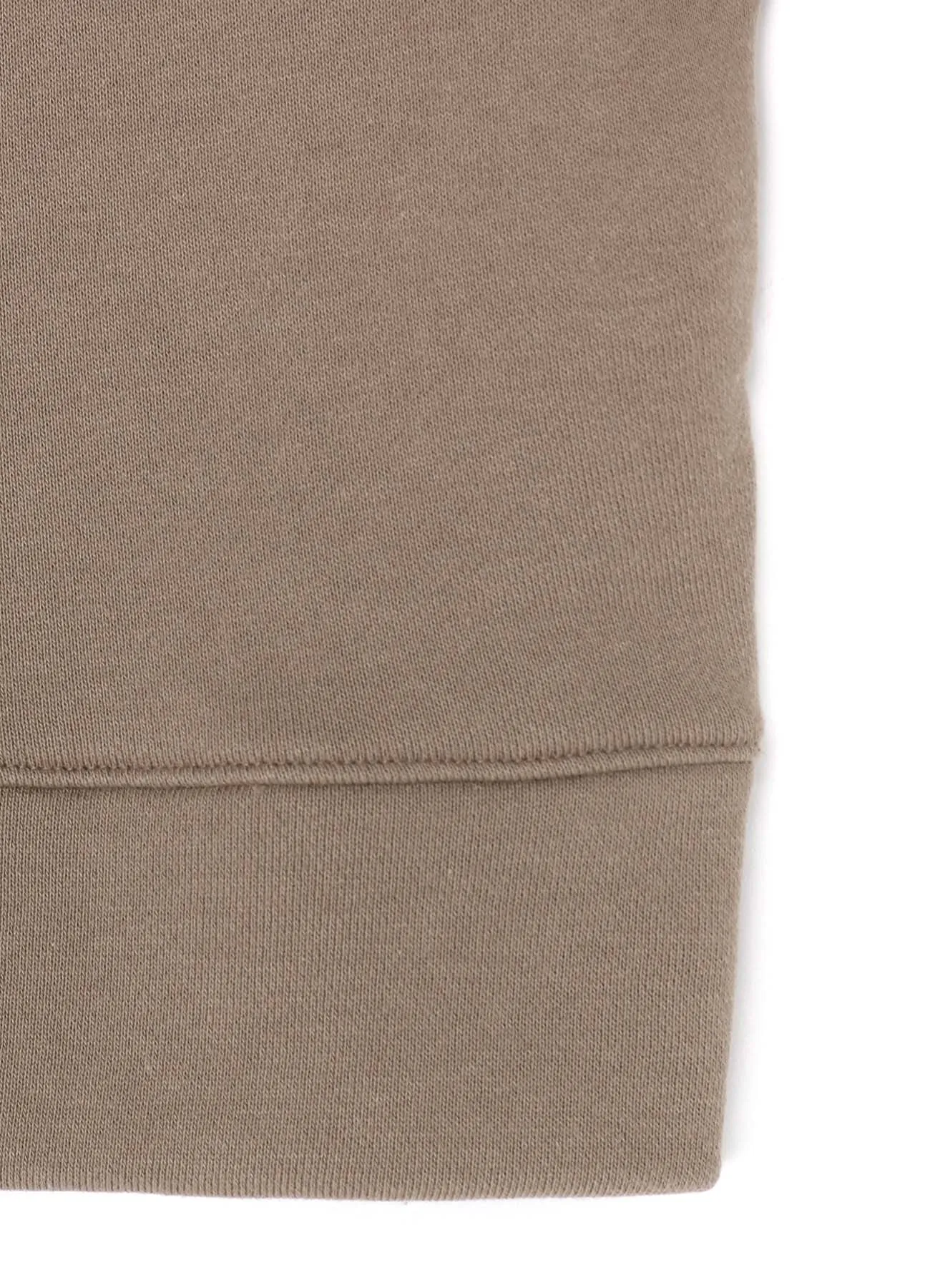 TIGHT FLEECE LINING SHORT PULLOVER WITH DESIGN SLEEVE