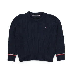 Tommy Hilfiger Blue Pullover For Boy 02