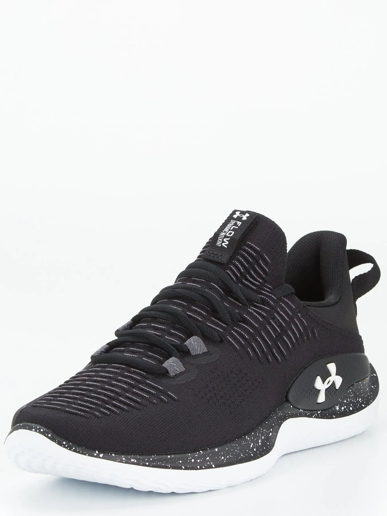 UNDER ARMOUR Mens Training Flow Dynamic Trainers - Black/Grey