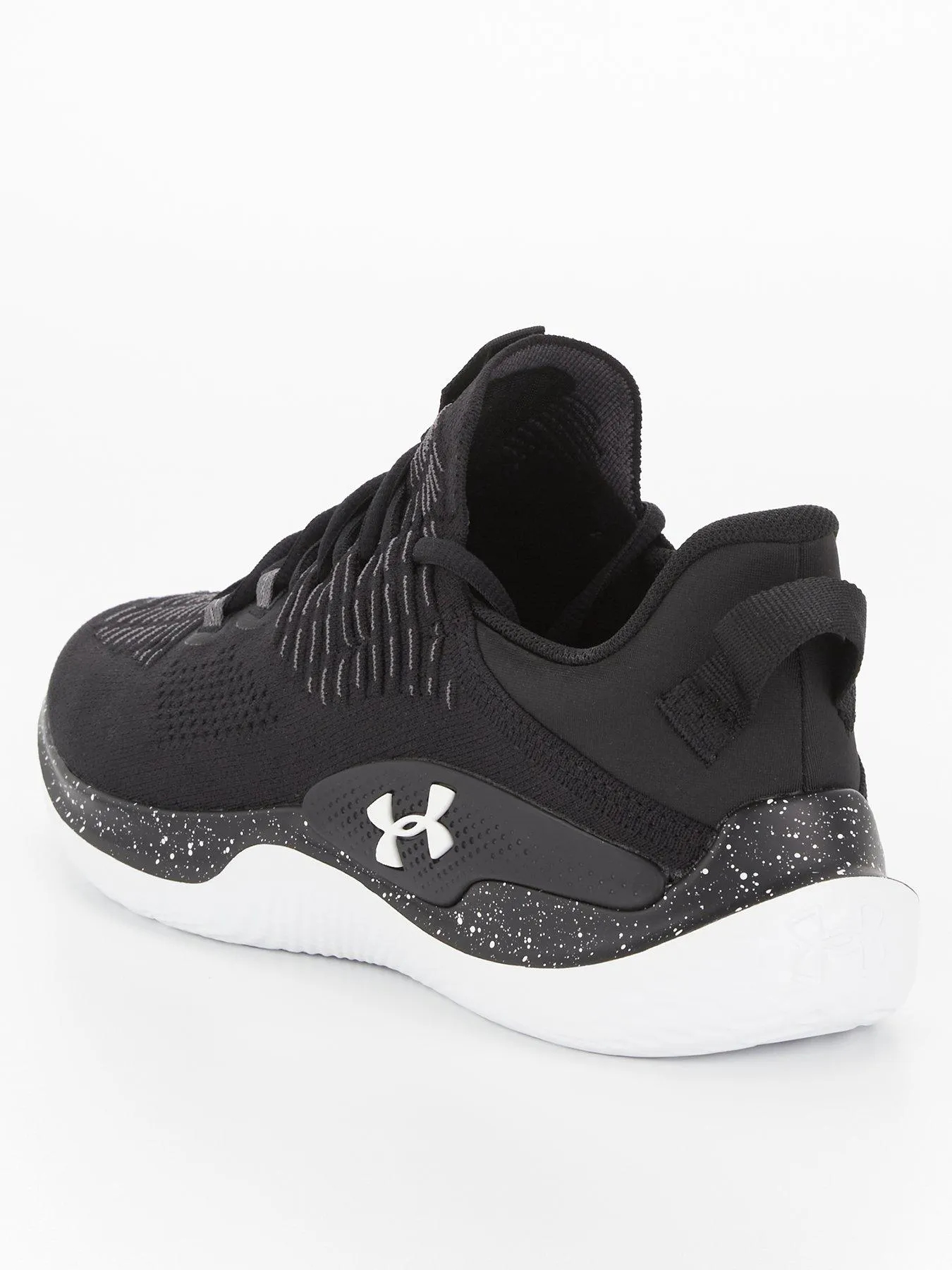 UNDER ARMOUR Mens Training Flow Dynamic Trainers - Black/Grey