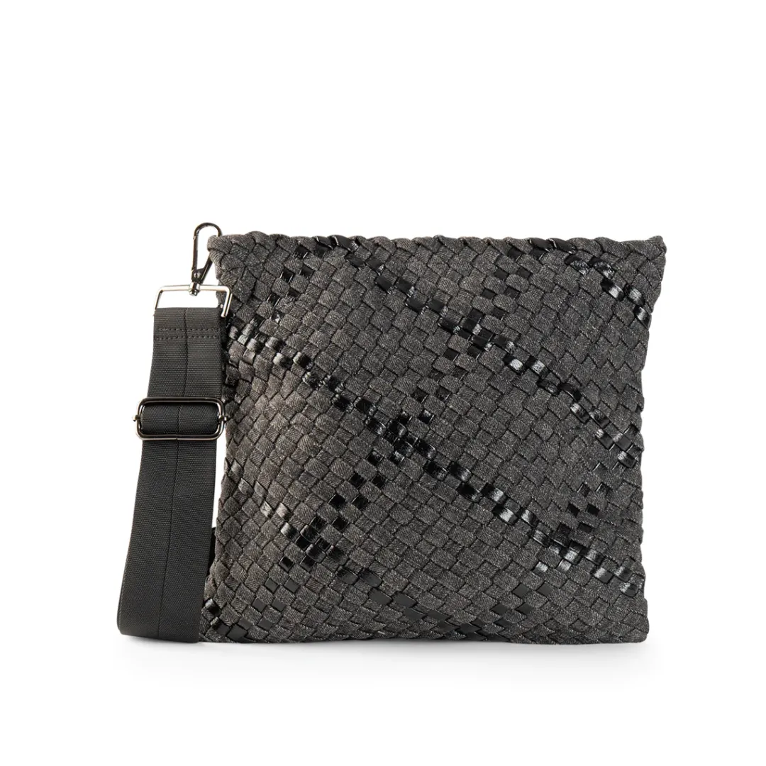 VAL WOVEN CROSSBODY EDGE