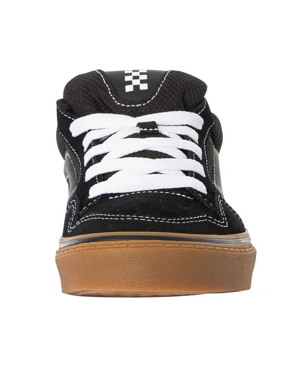 Vans Caldrone Suede Trainers - Black/Gum